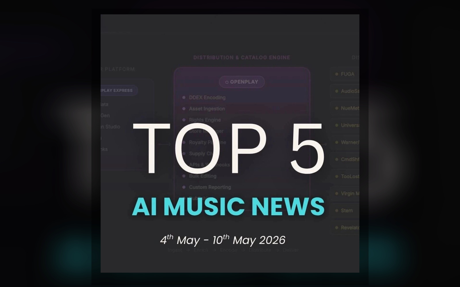 AI音乐周报:五件你该知道的事