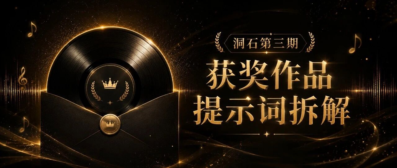 拿奖的提示词卷成什么样了?洞石第三期提示词全拆解|Suno 提示词
